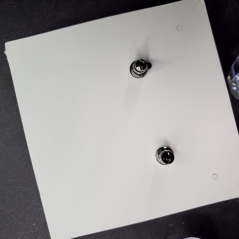 Villain Maleficent Horns Enamel Stud Earrings - Picture 5 of 8